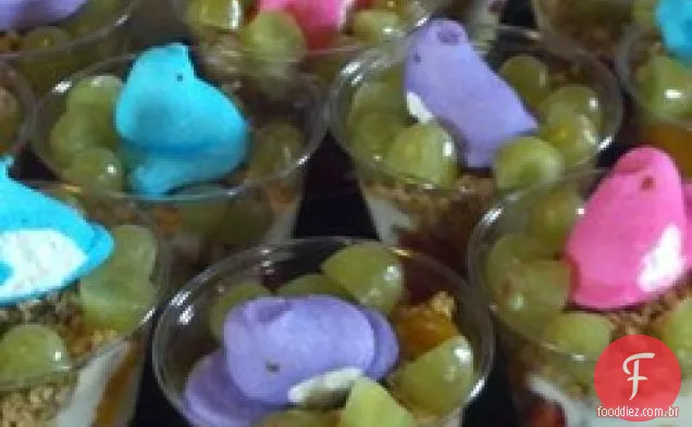 Ninhos de pássaros da Páscoa