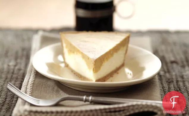 PHILADELPHIA Cheesecake de abóbora de dupla camada de 3 etapas