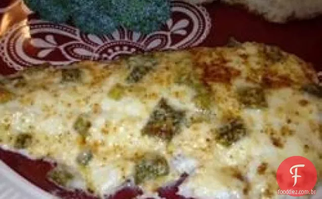 Linguado saboroso para o forno