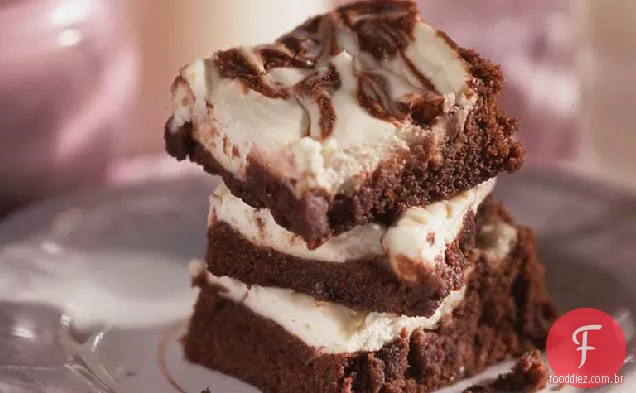 Fudgy Cream Cheese Brownies