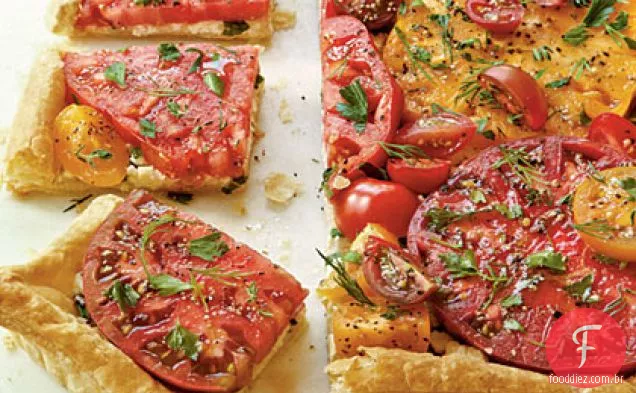 Herbed Tomate Torta