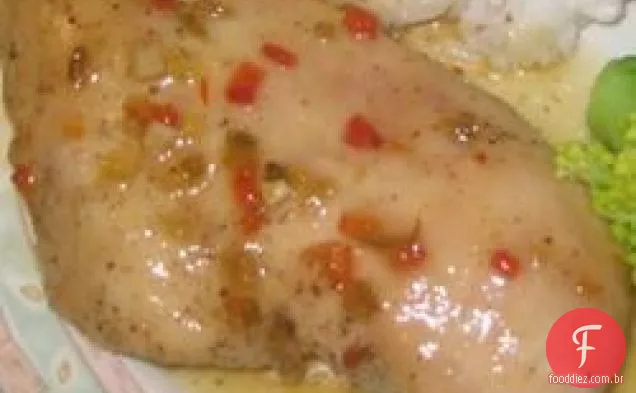 Pepper Jelly Glazed Chicken