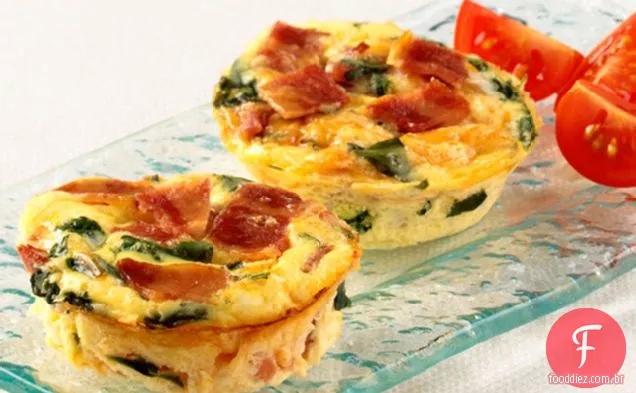 Mini Quiches De Bacon De Peru