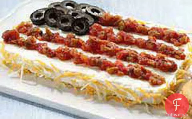 Grand Old Flag Cheese Spread