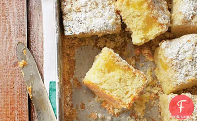 Bolo De Migalhas De Limão E Iogurte