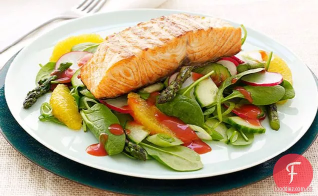 CATALINA salada Salmão Grelhado