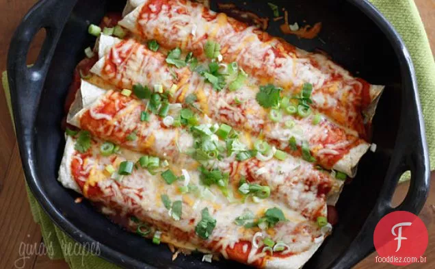 Enchiladas De Abobrinha De Queijo