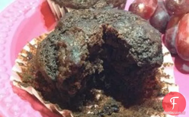 Chocolate Probiótico Chocolate Chip Muffins
