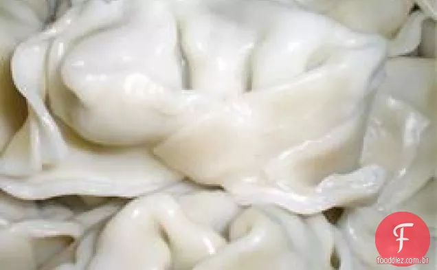 Wontons para sopa de macarrão Wonton