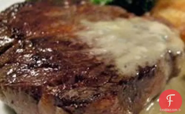Bifes Com Molho Roquefort