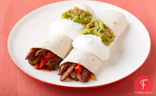 15 Minutos Carne Fajitas