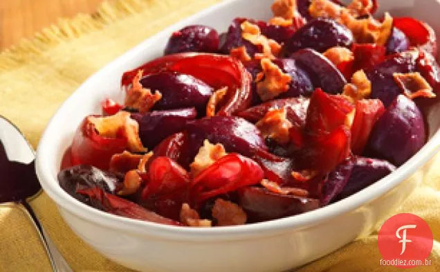 Bacon Assado No Forno E Beterraba