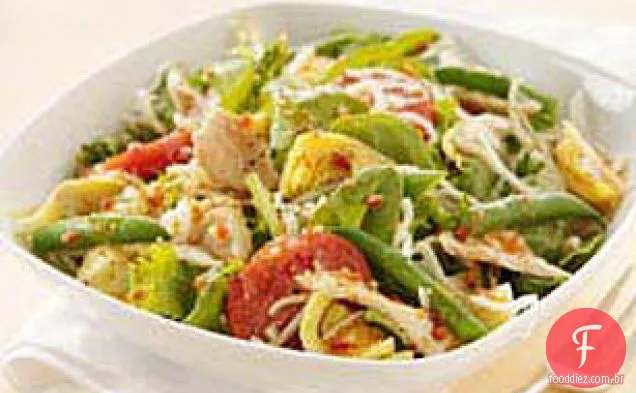 Salada italiana com atum