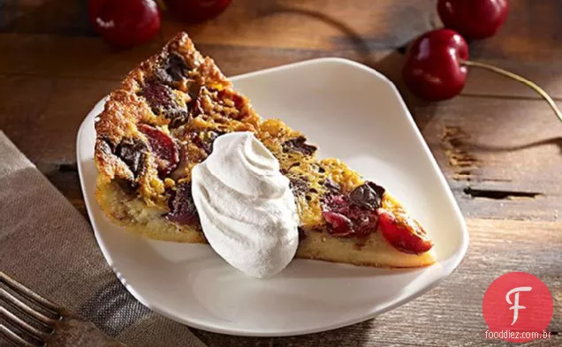 Chocolate-Cereja Clafouti