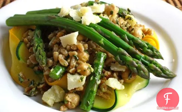 Salada Farro De Ragus E Abobrinha