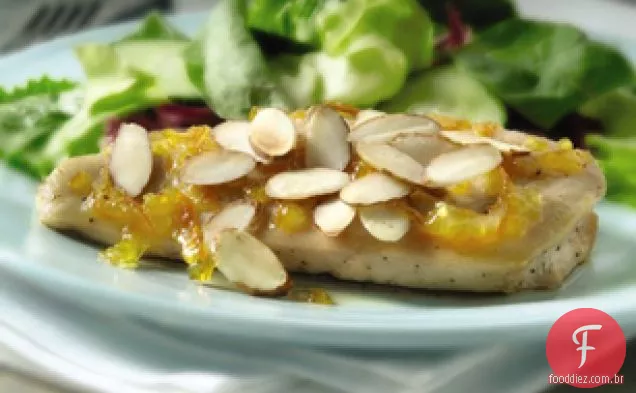 Frango Com Amêndoa E Laranja