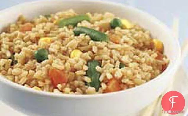 Tigela De Arroz Frito Rápido