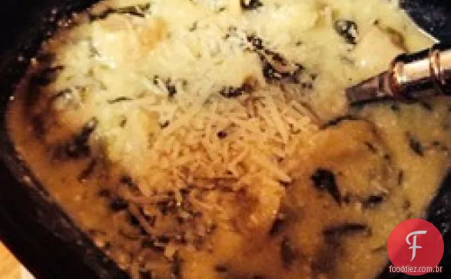 Sopa fácil e rápida de Tortellini de frango