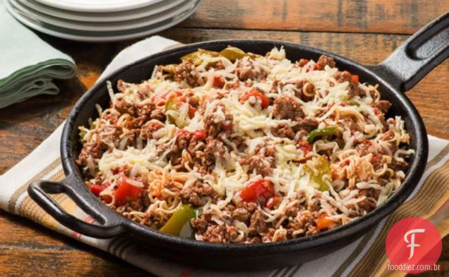 Saucy Beef Noodle Skillet