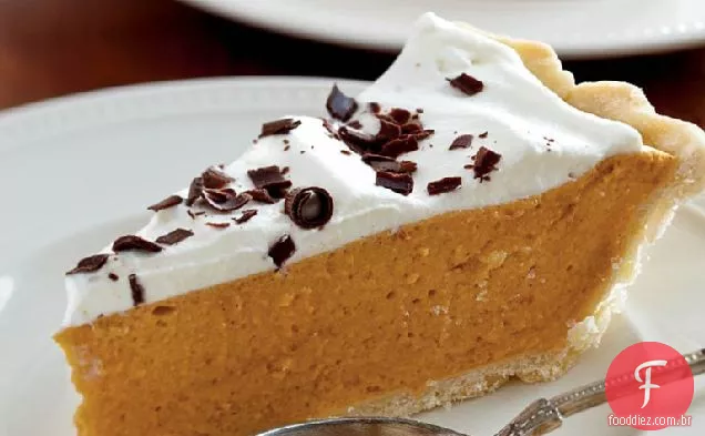 Torta De Chiffon De Abóbora Temperada