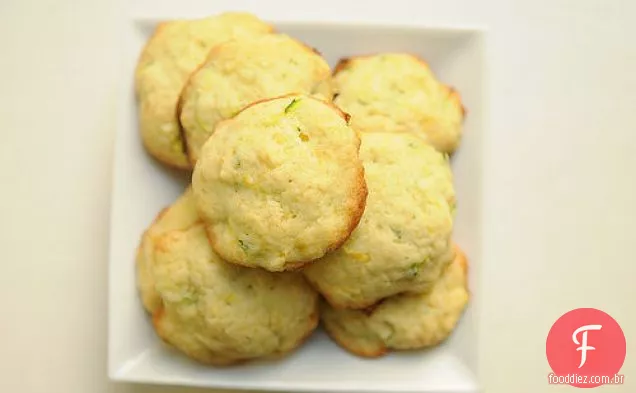 Abobrinha-biscoitos de limão
