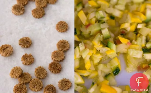 Receita De Crostini De Abobrinha De Maçã