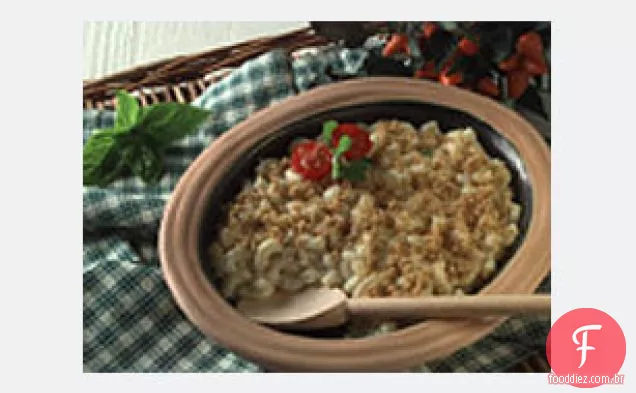 Macarrão italiano e queijo