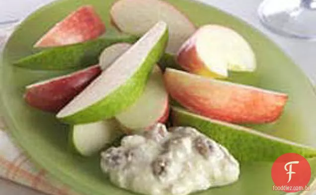 Banana-Pecan Dip para frutas