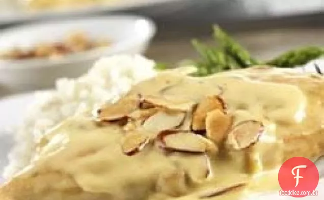 Frango Cremoso De Amêndoa