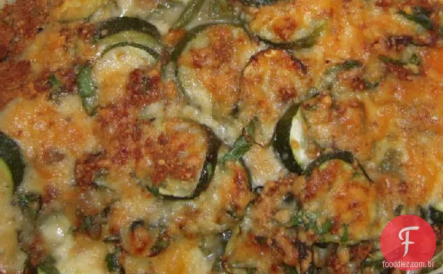 Famoso Gratinado de abobrinha da mãe