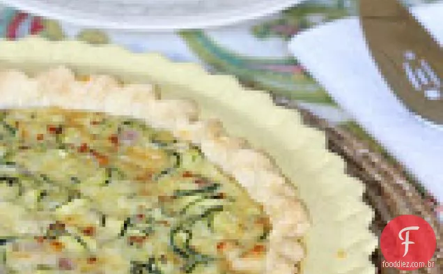 Quiche De Queijo De Abobrinha