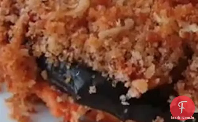 Caçarola De Parmesão De Berinjela