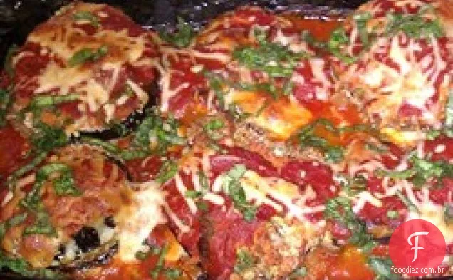 Berinjela mais saudável parmesão II