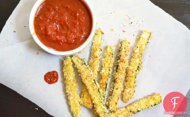 Batatas Fritas De Abobrinha Assadas