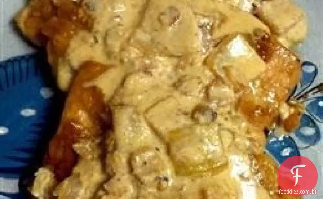 Costeletas De Porco De Bordo Doce