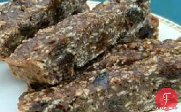 Barras De Granola Com Especiarias De Mel