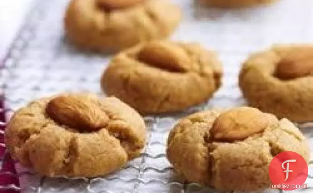 Biscoitos De Manteiga De Amêndoa