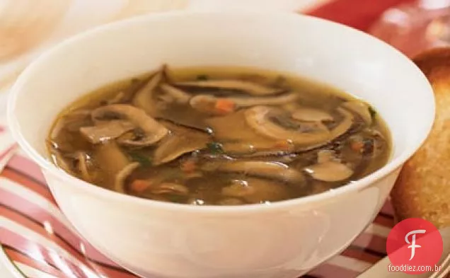 Sopa De Cogumelos Selvagens