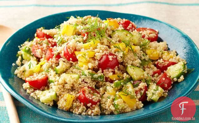 Salada De Quinoa Grega