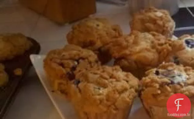 Muffins De Miolo De Mirtilo