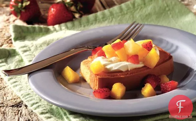 Tropical Breakfast Bruschetta