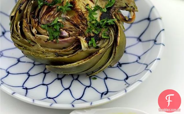 Receita De Alcachofra De Bebê Grelhado