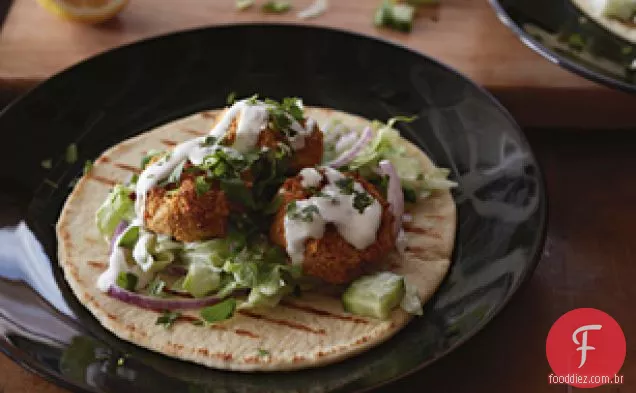 Smokey Mesquite Baked Falafel