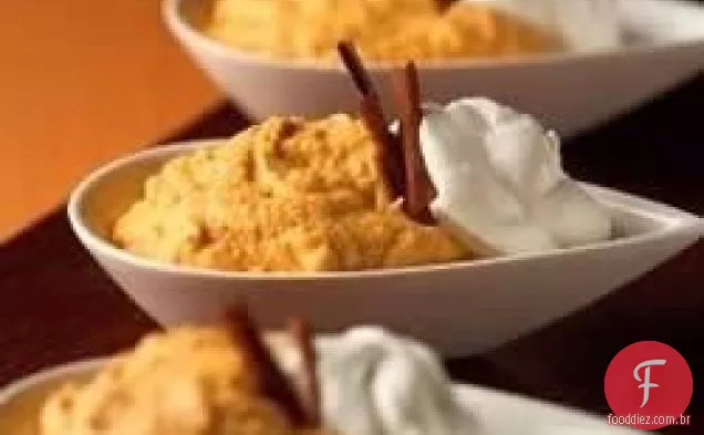 Mousse De Abóbora De Batata Doce Sem Barulho
