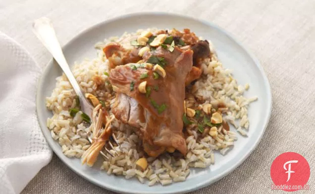 Coxas De Frango Tailandesas De Fogão Lento