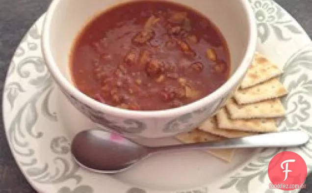 Sopa De Hambúrguer Caseira Rápida