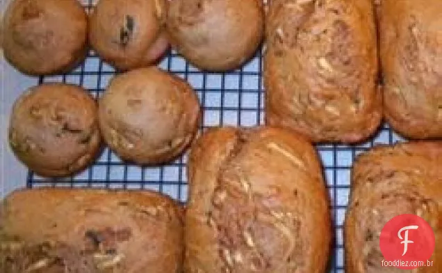 Pão De Abobrinha De Trigo Integral