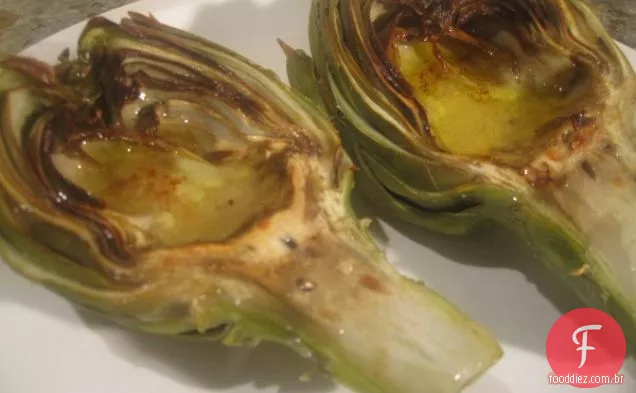 Alcachofras Grelhadas Com Limão