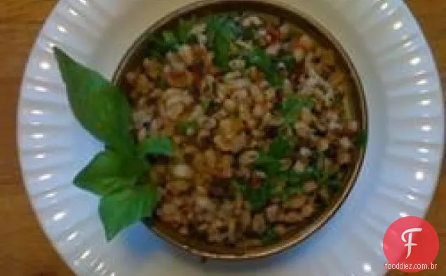 Salada De Cevada Mediterrânea