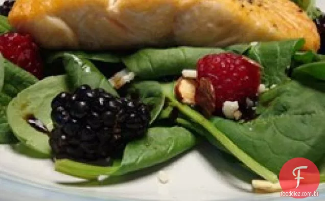 Salada Simples De Espinafre Cranberry